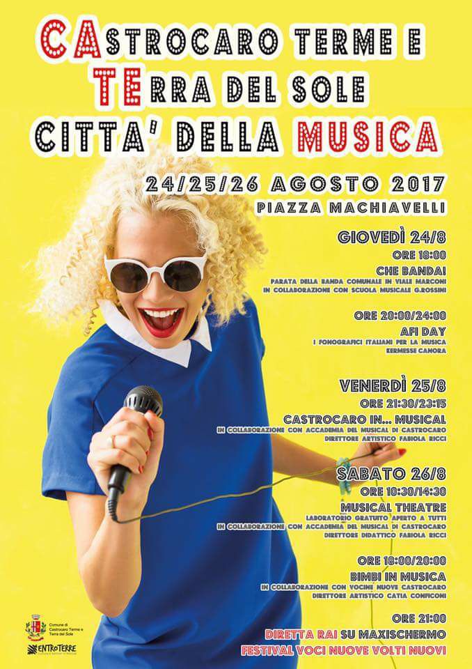 Foto LOCANDINA CASTROCARO AGOSTO 2017