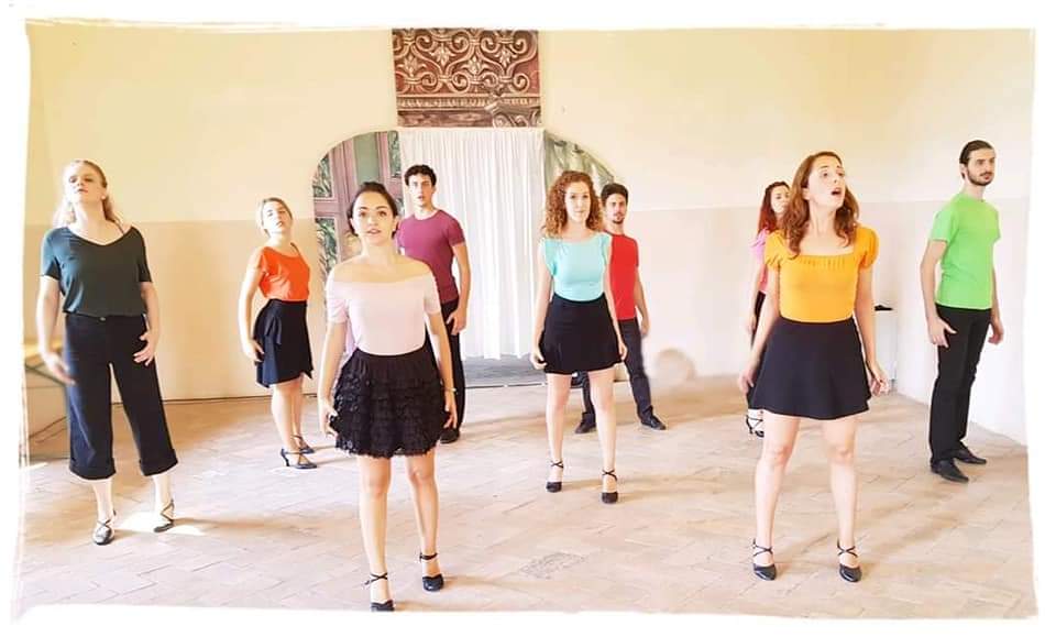 Foto Allievi schierati e colorati